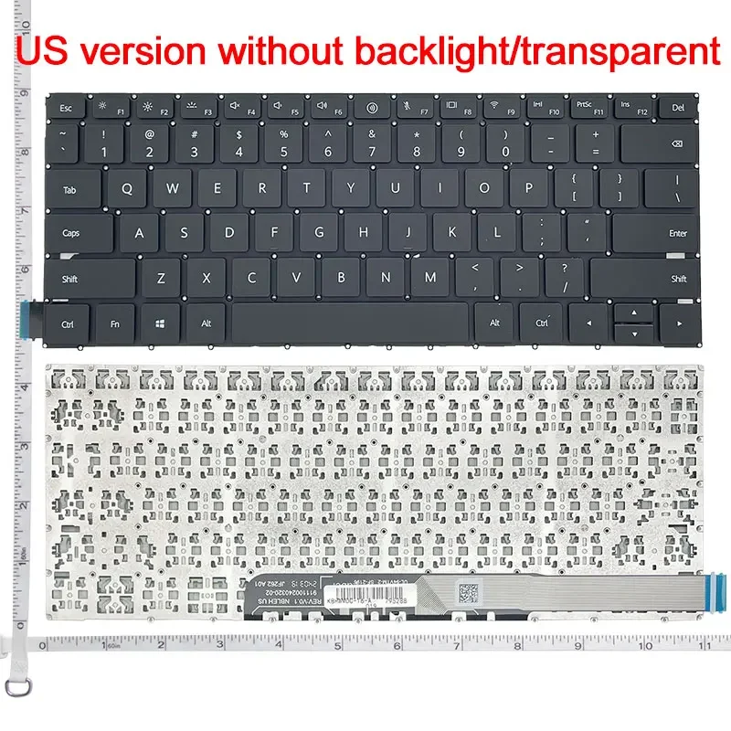 

Клавиатура ноутбука США для HUAWEI Madebook x Pro D14 SE 2023, YTFZ-585 S540 MRGF-16 G540-042/078 D14 D15 MDF-16 MDG-16 MDG-24 FLMH-16
