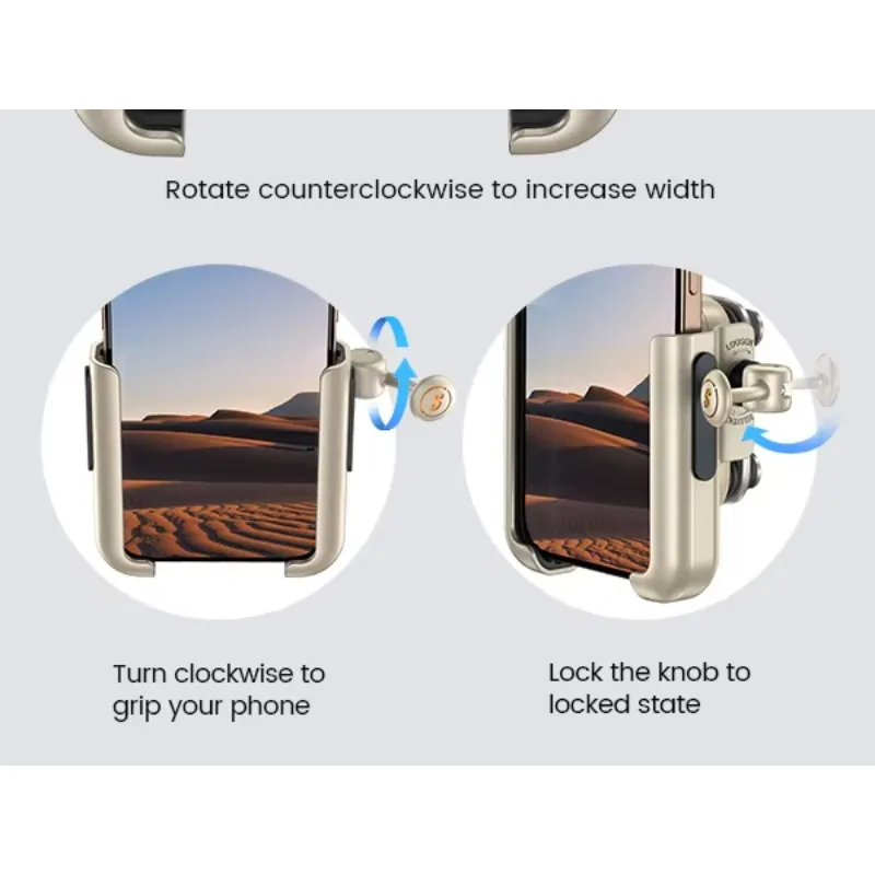 

Hot Sale Lamicall BCSP02 All Metal Anti-Shake Bike Phone Holder 1s Motorcycle Phone Holder