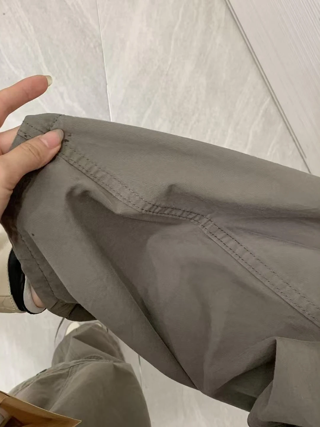 American Retro Design Sensation Women's Jeans High Waist Wide Leg Casual Pants Multiple Pockets Slimming Trendy Workwear