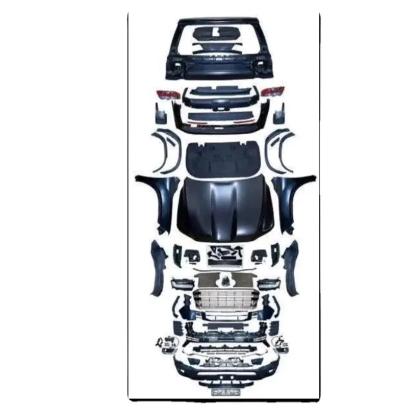 

Car Auto Body Kit Peormance Part Front Rear Headlight Lip Facelift Bumper Grille Land Cruiser LC300 Top Option