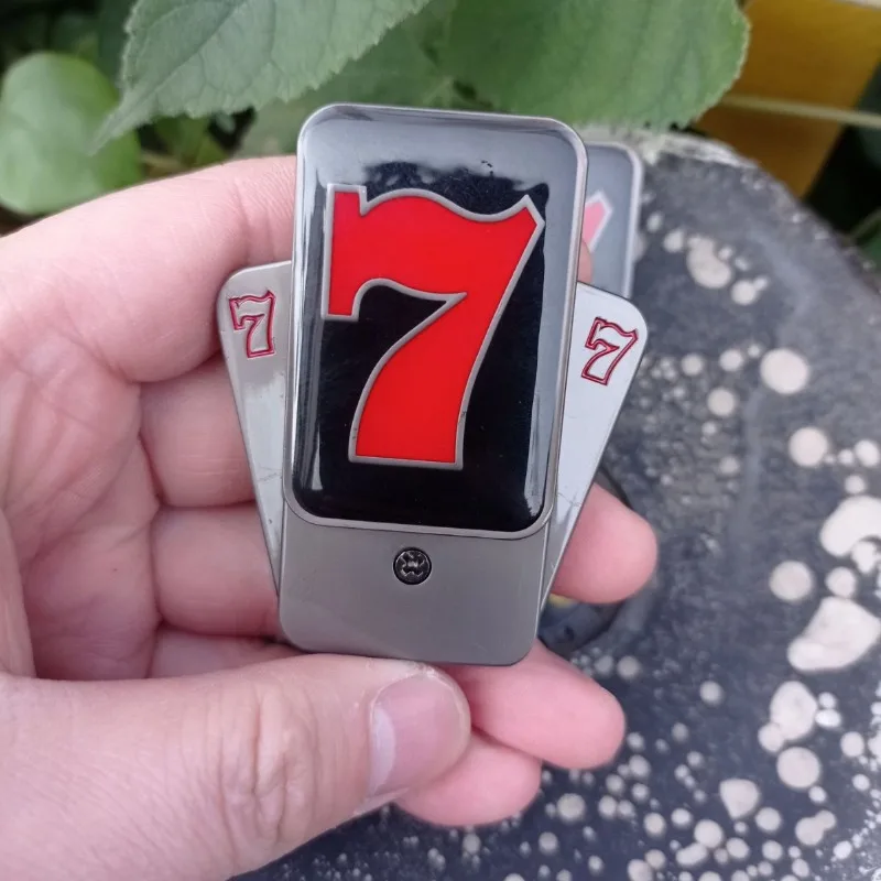 تململ المغناطيسي دفع بطاقة معدنية الميكانيكية المنزلق دفع لوحة اللمس عملة EDC الإجهاد الإغاثة لعبة حسية الكبار مكافحة القلق