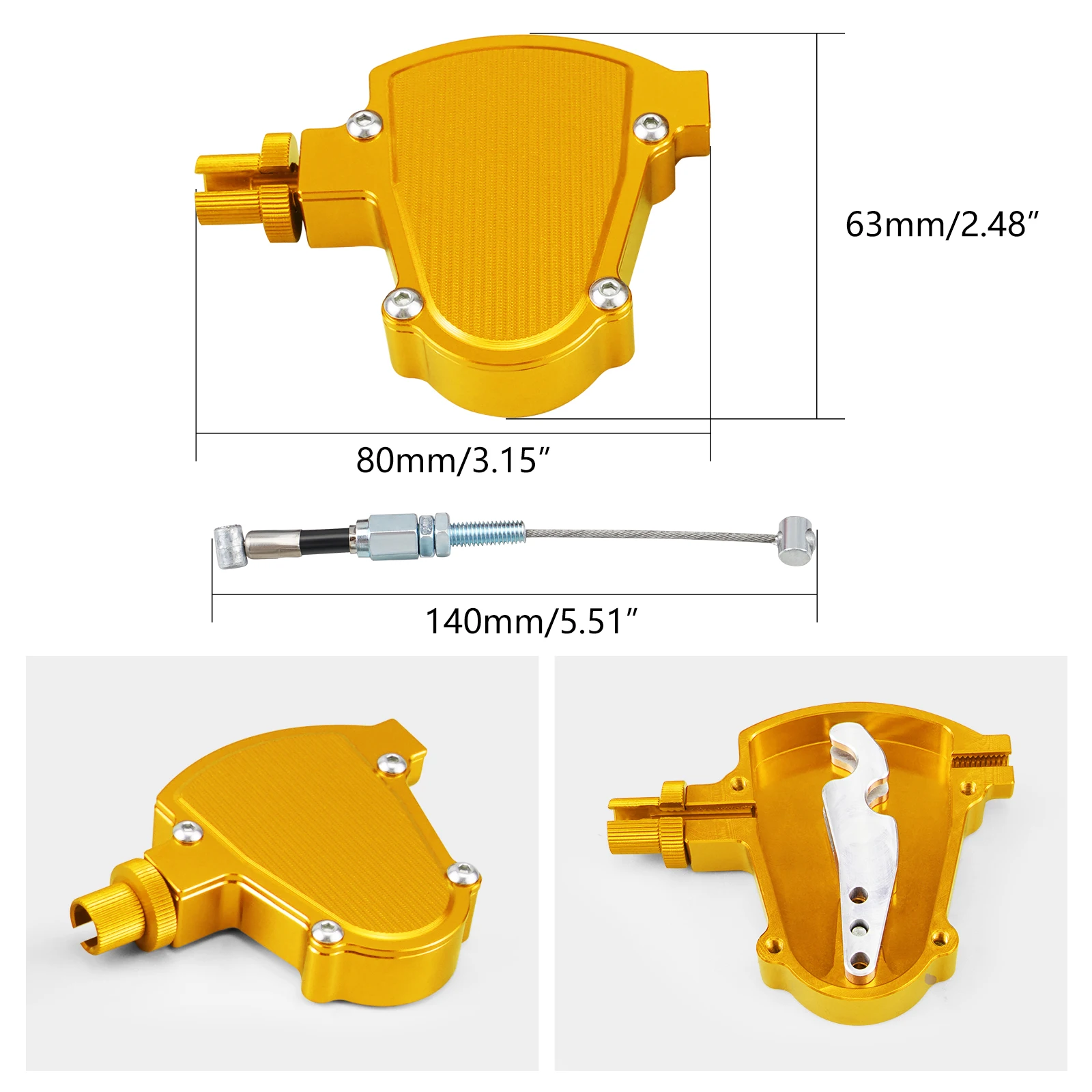 For Suzuki DRZ400E DRZ400S DRZ400SM DR-Z250 RMZ 250 450 RMX450Z RM 65 85 125 250 7/8'' Stunt Clutch Easy Pull Cable System