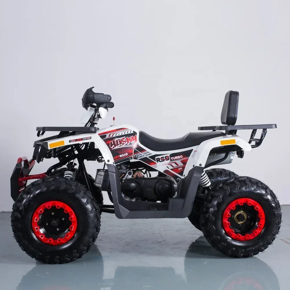 Atv 200cc 4-Stroke Automatic Quad Bike Off Road 4 Wheels Motorcycle Electric Start Utv Chain Drive Rear Disc Brake 10inch Tire