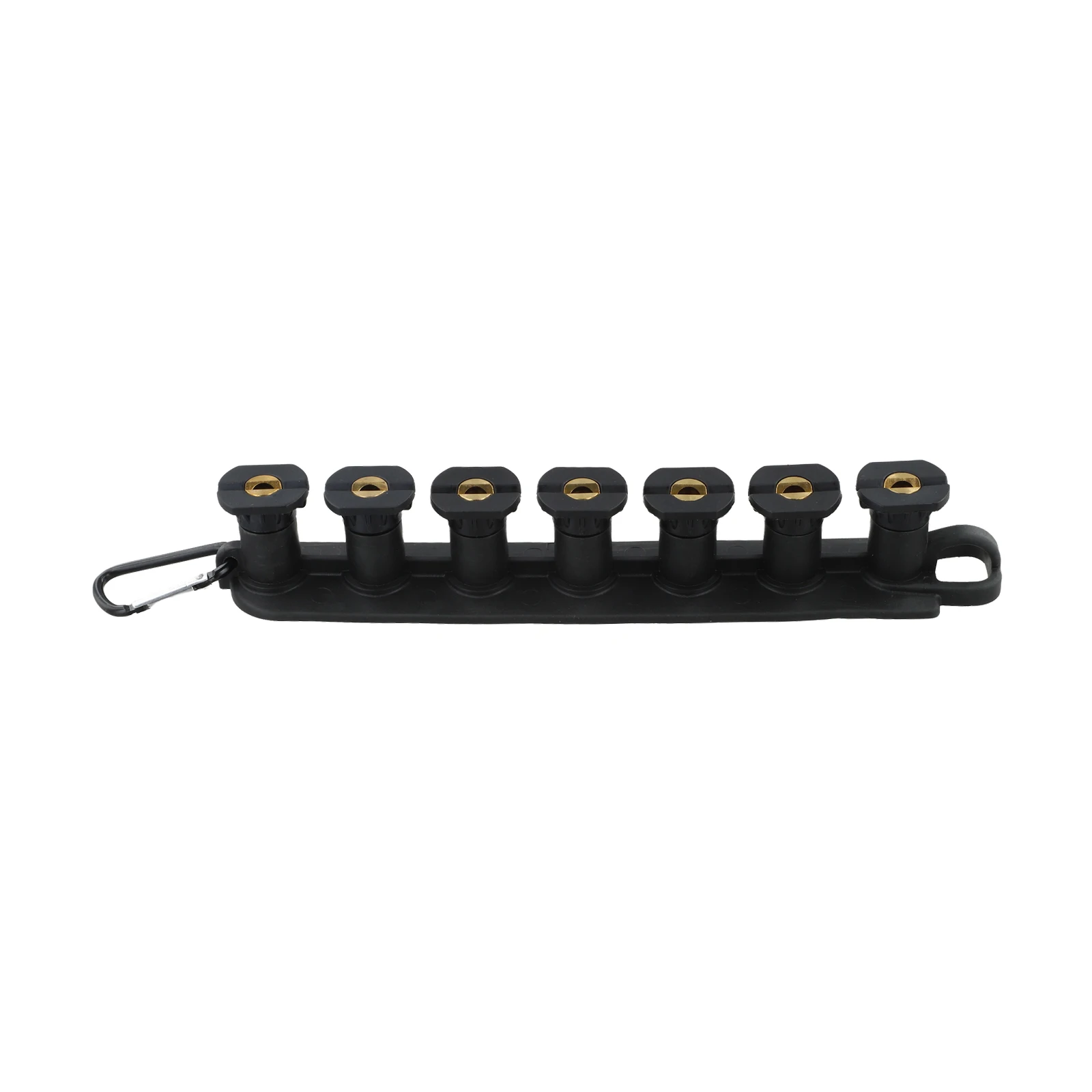 7 Piece Nozzle Tips Set with Holder for 4000 PSI Pressure Washers Designed for Smooth Connection and Reliable Operation