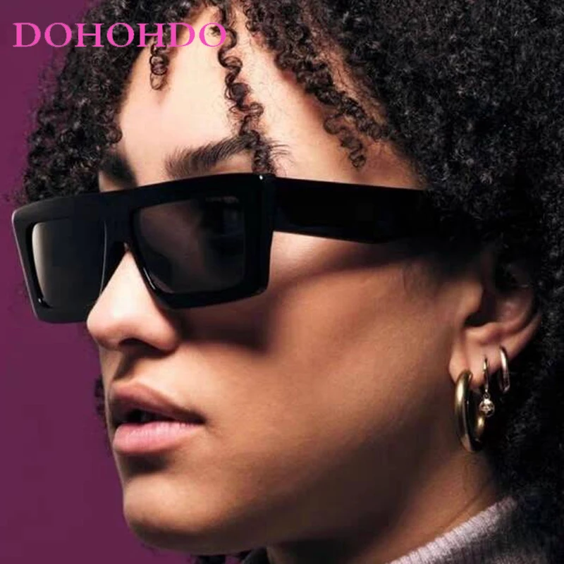

Trendy Classic Big Frame Square Men Sunglasses Fashion Luxury Brand Designer Women Outdoor Driving Travel Eyewear Female UV400