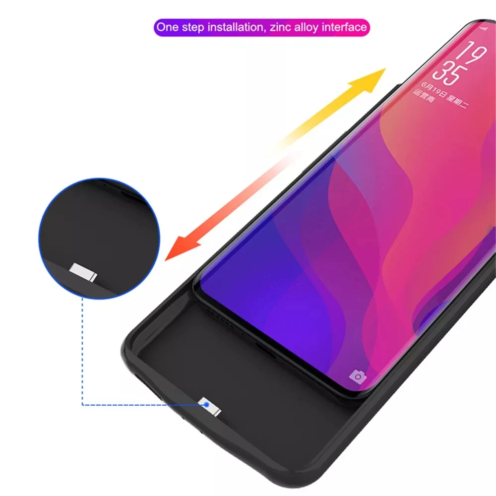 6800Mah Battery Charger Case For Honor 70 Power Case Honor70 Pro + Plus Power Bank Phone Cover For Huawei Honor 70 Battery Case