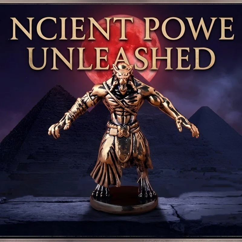 

Heavy Vintage Brass Werewolf Statue Exotic Creature Figurines Desktop Ornaments Home Decor Crafts Miniatures Accessories