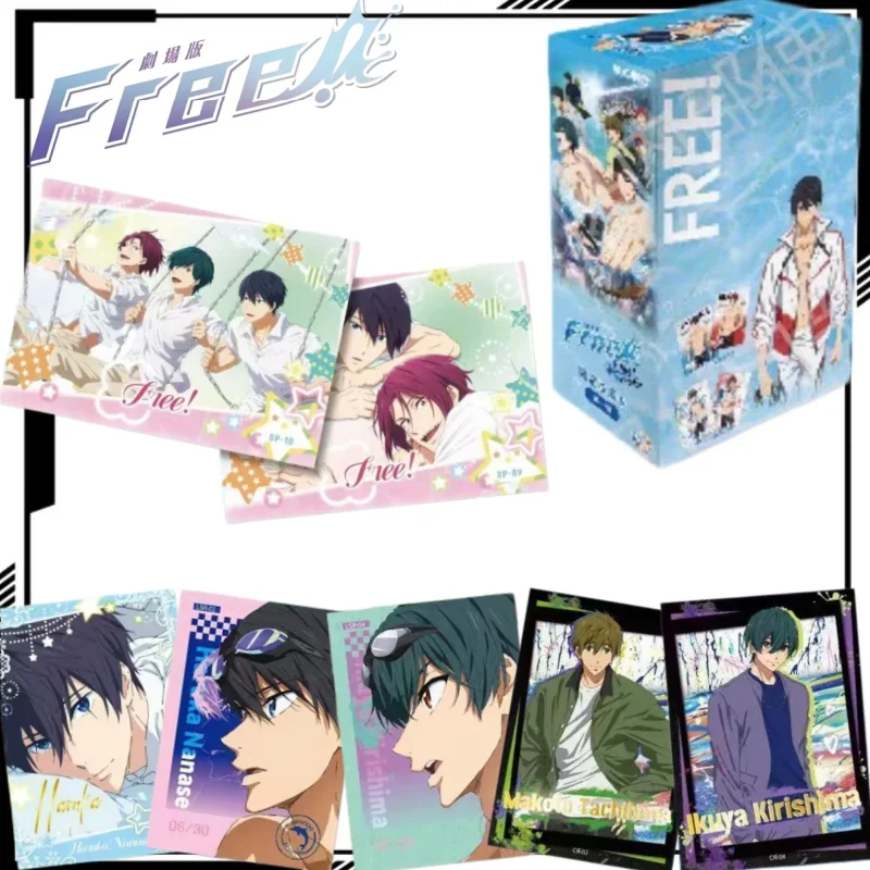 gratuit-carte-a-collectionner-de-la-deuxieme-serie-carte-de-dessin-anime-nanase-haruka-marchandise-d'anime-cadeau-de-vacances-chance-d'obtenir-une-version-rare