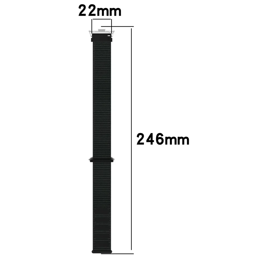 Xiaomi Mi Band 9 Pro 용 나일론 루프 스트랩 Redmi Watch 4 용 스마트 밴드 스포츠 스트랩 팔찌 스마트 시계 팔찌 액세서리