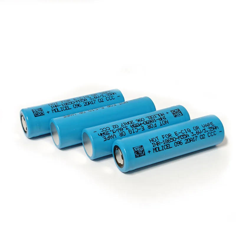 Batteria originale Molicel M35A INR 18650 3500mAh batterie ricaricabili agli ioni di litio ad alta capacità 10A 3.7V per giocattoli torcia elettrica