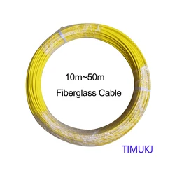 Cable de fibra de vidrio de 5,2mm para inspección de tuberías, cámara de alcantarillado de vídeo, tubería de drenaje, sistema de endoscopio Industrial, TIMUKJ