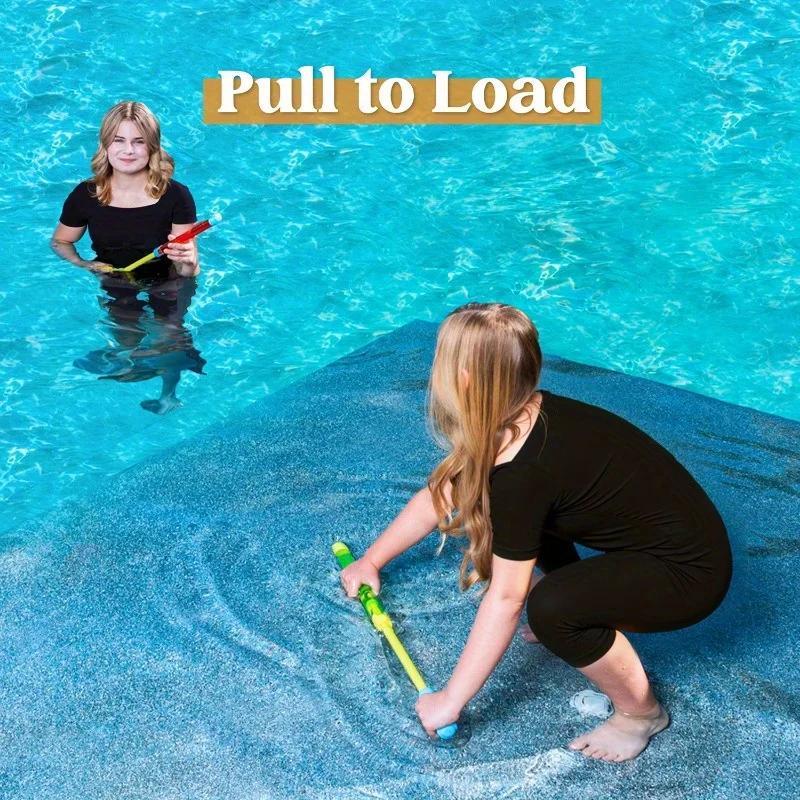 JOYFY 18 قطعة 16.5 ''مجموعة مسدس المياه سوبر سوكر الناسف بخ البنادق للصيف حمام سباحة الفناء الخلفي لعبة القتال اللعب لعبة حمام السباحة