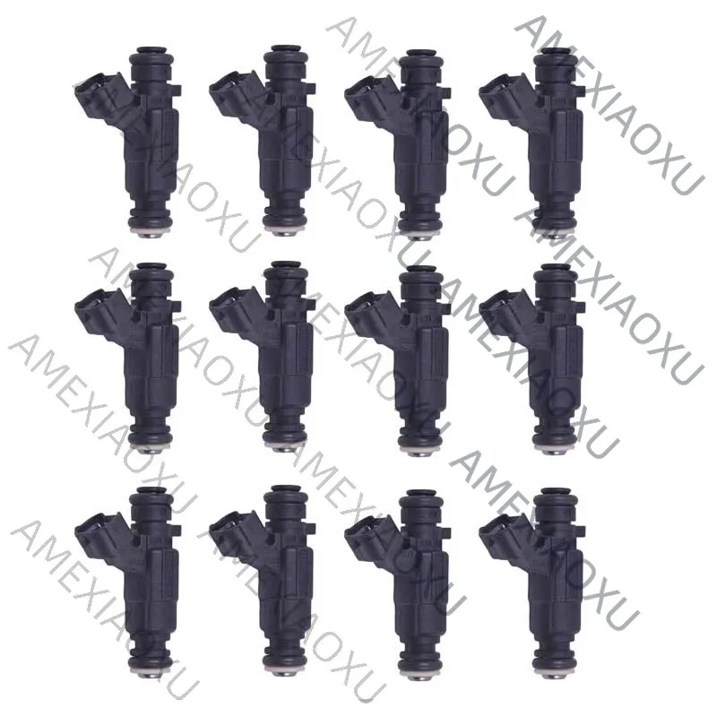 

12pcs Flow Matched Fuel Injector 0280156227 FIt for Bentley Continental W12 6.0L DOHC