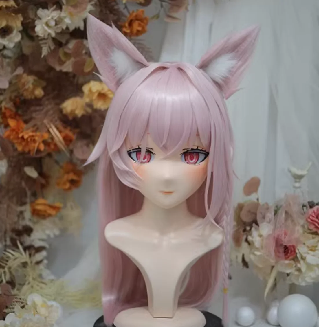 

(NFD313-44) Настроить полную голову с замком, красивая женщина/девушка, японский персонаж анимего, Kig, косплей, маска кигуруми, кукла-трансвестит