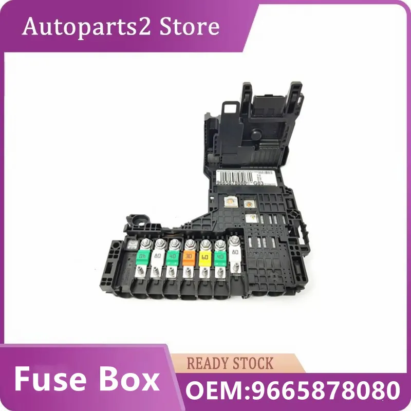 9805119280 9665878080 6500JE New protection and management unit fuse box battery manager  for Peugeot 508 CitroenC4 DS4 DS5