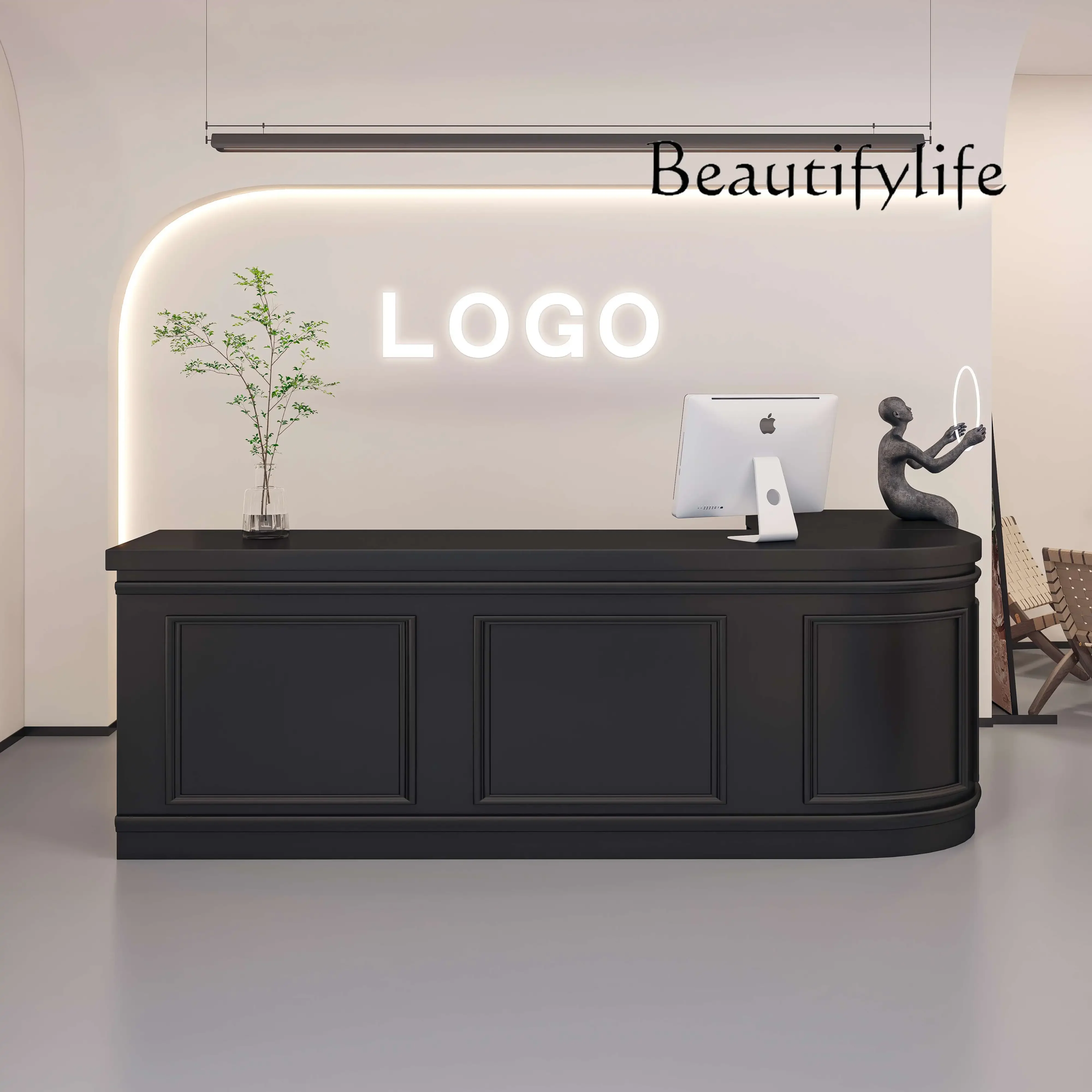 

MM French retro checkout page clothing shop cake shop beauty salon reception Nakajima cabinet