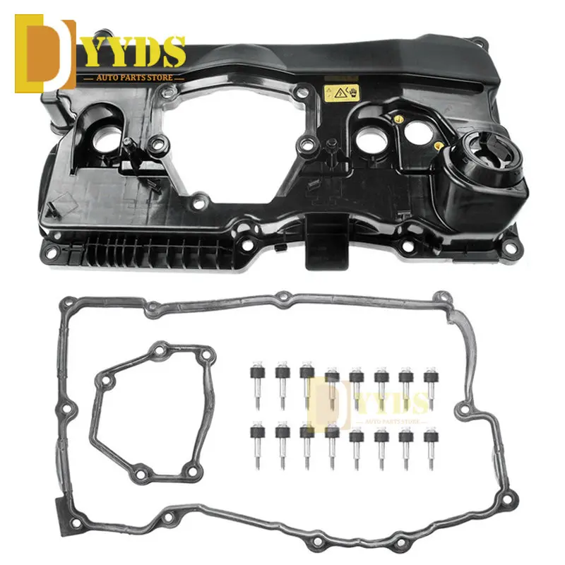 

Engine Cylinder Head Valve Rocker Cover 11127526669 For BMW Engine E81 E87 E90 E91 118i 120i 318i 320i 2.0L 11127568581 7526669
