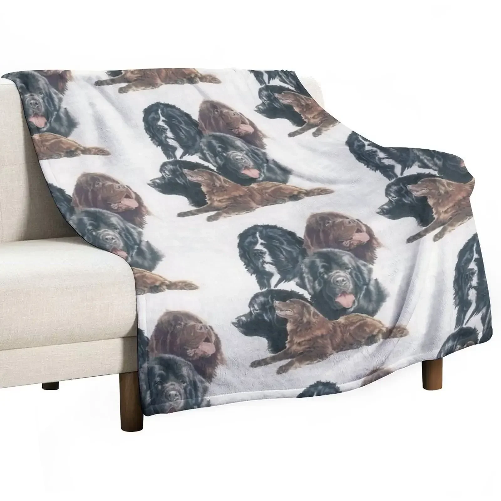 

Newfoundland Gallimaufry Throw Blanket Decorative Beds Tourist Fashion Sofas Bed covers Blankets