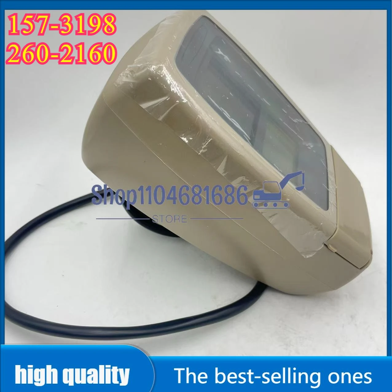 

LCD Monitor Display Panel 157-3198 260-2160 1573198 2602160 for Excavator E320C 320C 312C 325C 330C 3126B C-9 C6.4 M325C MH