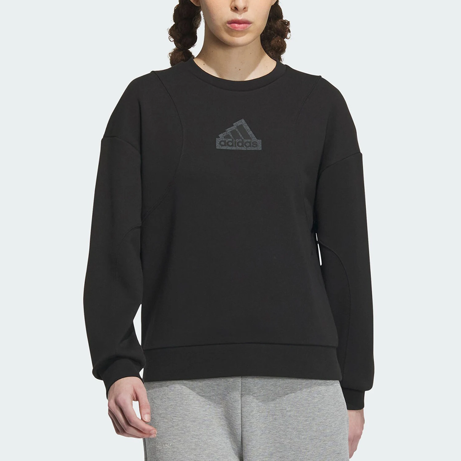 

Adidas genuine Winter New Women's Sports Casual Round Neck Sweatshirt IP7070