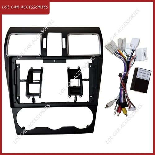 Imagen 2 del producto 9 pulgadas para SUBARU FORESTER 2015-2018 Radio de coche estéreo GPS MP5 reproductor Android 2 Din unidad principal tablero marco de Panel Fascia