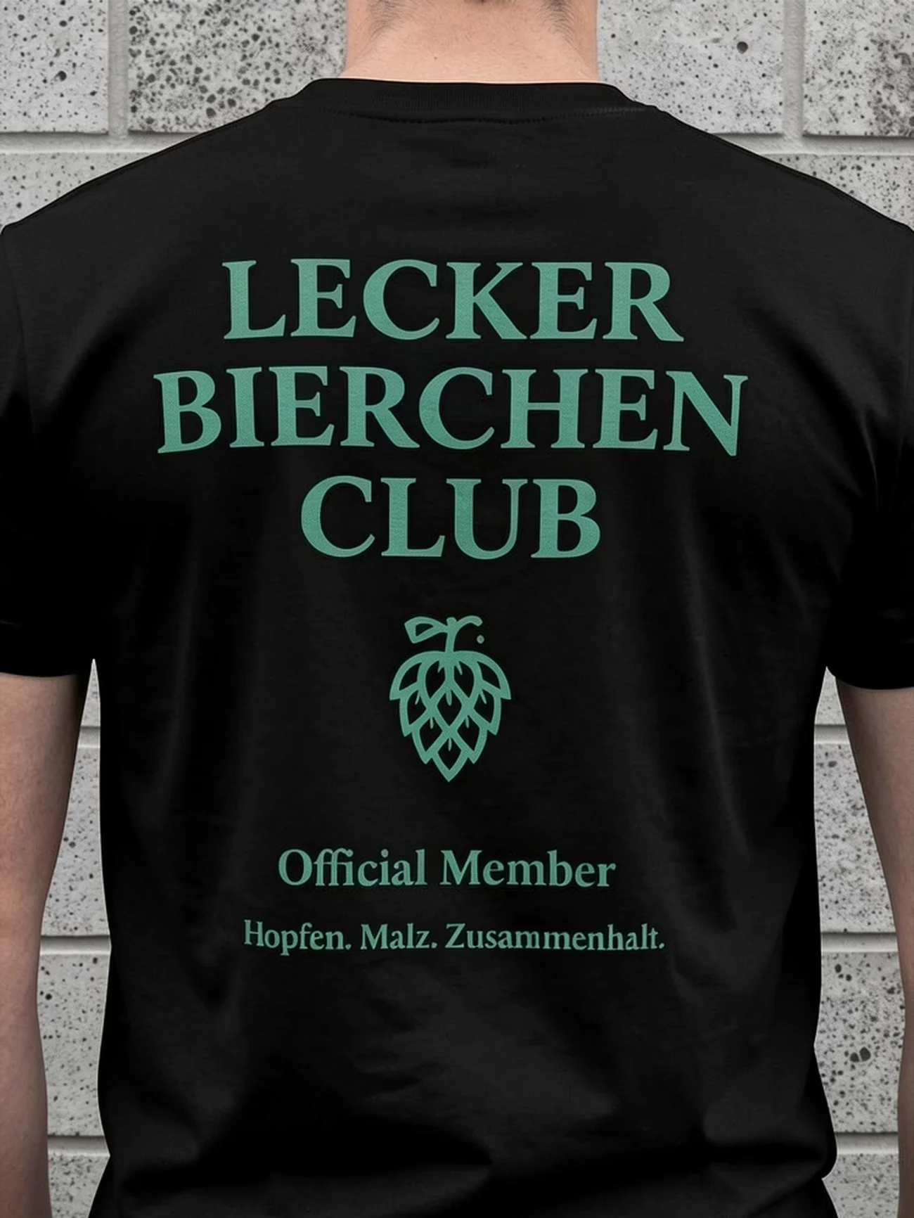 Lustiges Meme Lecker Bierchen Club Mitgliedschafts-T-Shirt für Bierliebhaber, beliebtes Herren- und Damen-Geschenk für alle Jahreszeiten – Detail 3