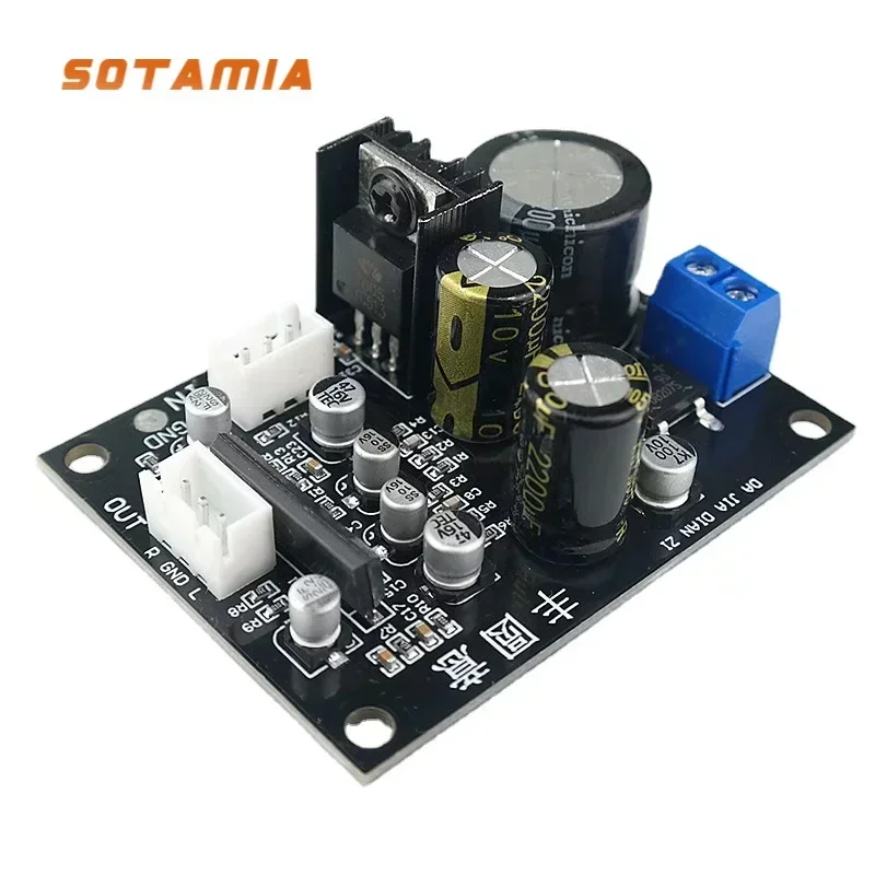 SOTAMIA MM MC ビニールフォノプリアンプフォノアンプターンテーブルプリアンプオーディオボード単一電源ホームシアター蓄音機