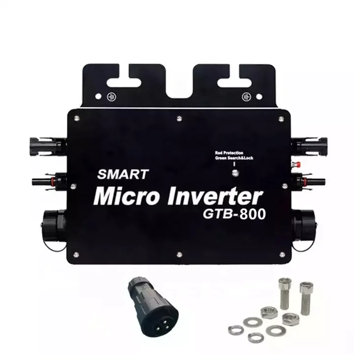 400W Plug and Play Solar Micro Inverter System Kit for Solar Panel Mounting Bracke