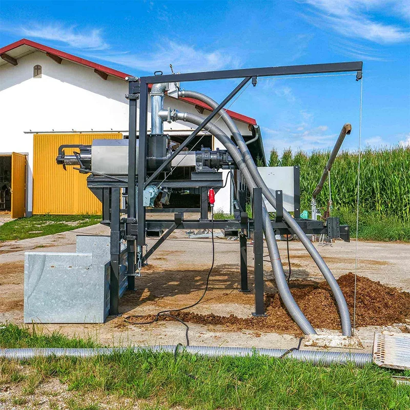 Top supplier cow manure dewater machine/other farm machine solid liquid separator for pig manure