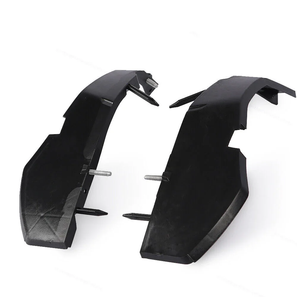 2pcs Front Right&LEFT Retainer Bumper Bracket Support Part Retainer Bumper Bracket Black Fascia For Dodge For Challenger 2015-21