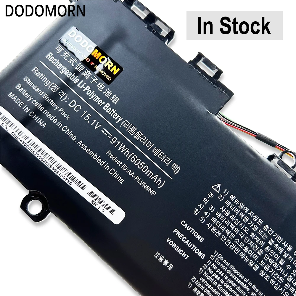 Imagem -04 - Dodomorn Aa-plvn8np Bateria do Portátil para Samsung Ativ Livro Touch Series 780z5e Np780z5e 870z5g Np870z5g 870z5e Np870z5e 880z5e