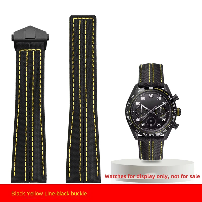 

For TAG HEUER CARRERA CBN2A1H CBN2A1F AQUARACER FORMULA 1 MONACO Sports nylon watch strap watch strap 22mm