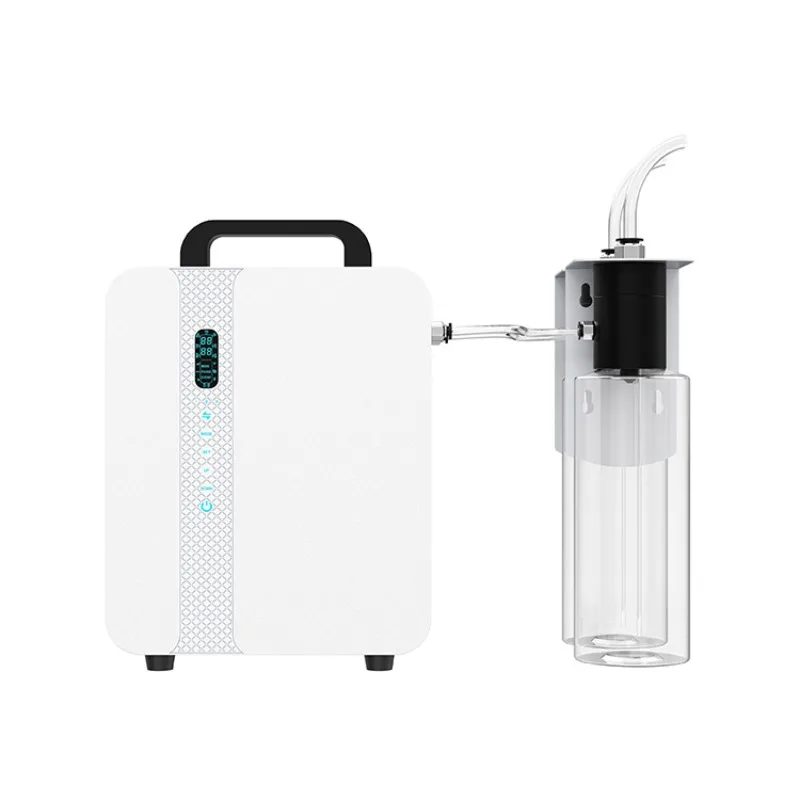 Double Head Two Fluid Air Conditioning Fresh Air System Fragrance Diffuser Smart Bluetooth APP Fragrance Machine Hotel Lobby
