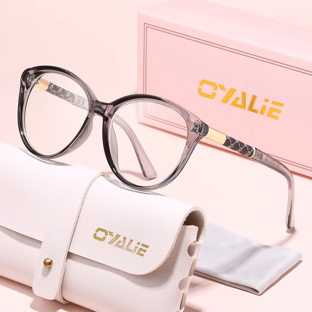Oyalie Modische Großrahmen-Brille, leicht und bequem mit exquisitem Design, die sowohl Stil als auch Praktikabilität vereint, schafft Ihren einzigartigen modischen Augen-Look!