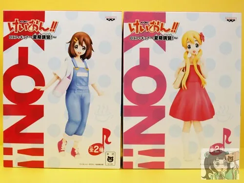 بانداي الأصلي SQ K-ON! هيراساوا يوي تسوموجي ريتسو ميو الصيف التدريب أنيمي عمل أرقام الحلي نموذج هدية