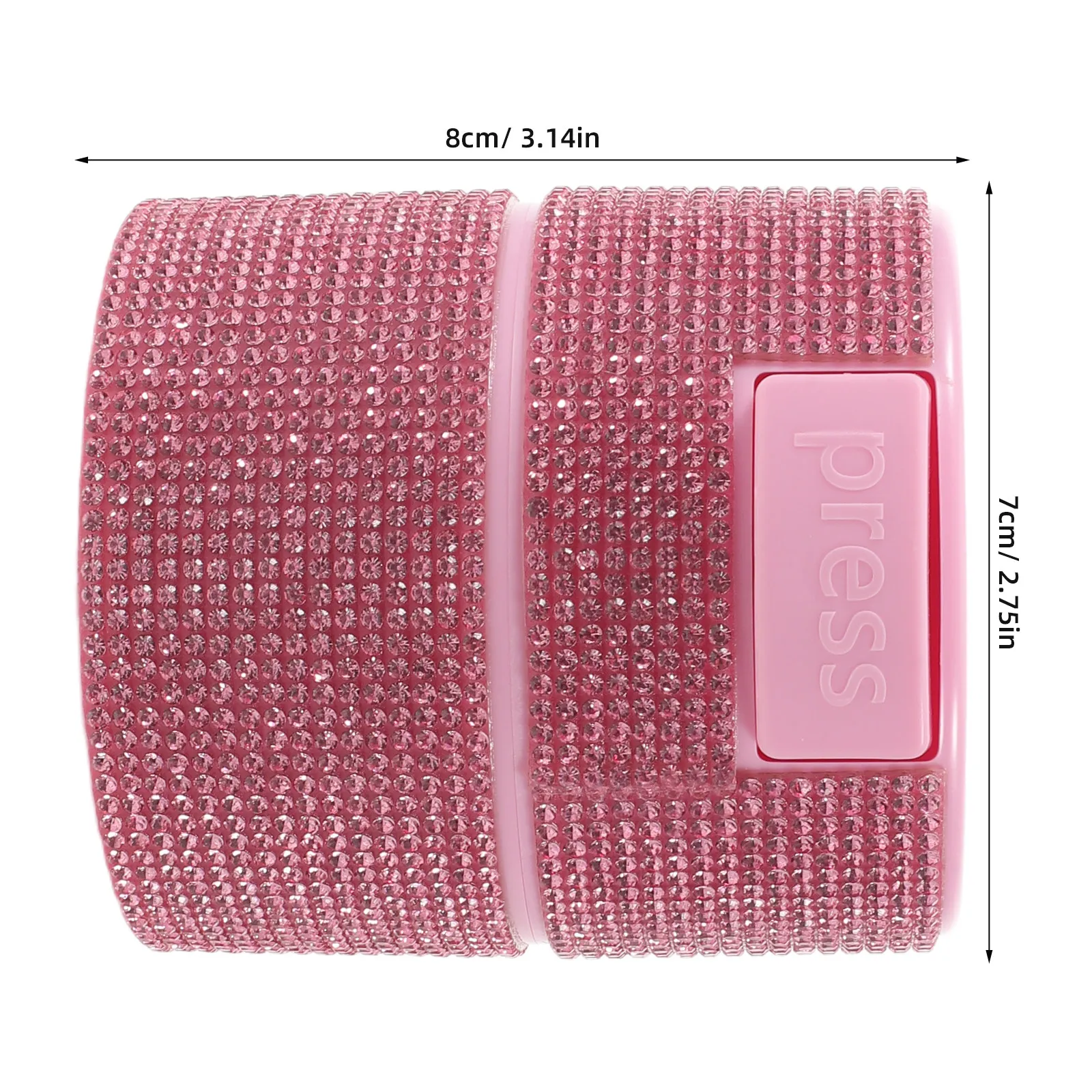 Pink Rhinestone Lash Adhesive  - đánh giá và giá Eyelash Extension Salon