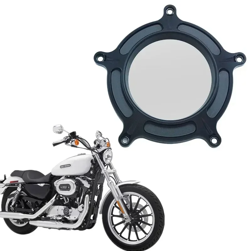 

For Harley Sportster Road King Gliding Softtail Dyna Touring Street Glide Air Filter Cover See Through Cleaner System IntakeCnc