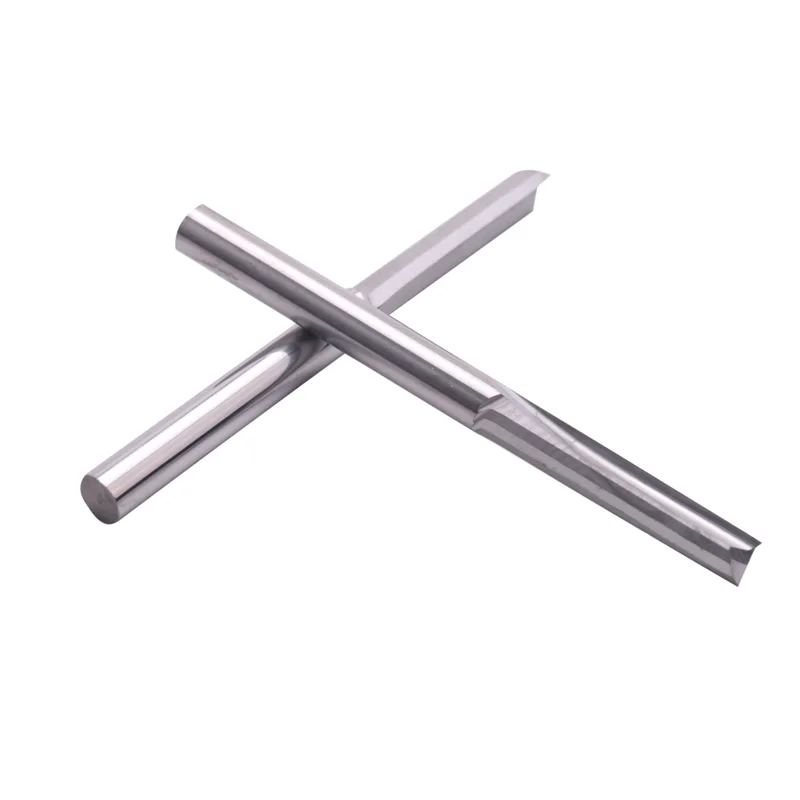 

AT44-80Pcs 2 Flute Cnc Router Bits 3.175Mm Straight Slot Steel Milling Cutter For Wood Mdf Plastic