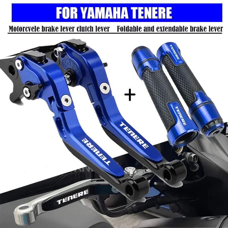 For Yamaha Tenere 700/World Raid/XTZ700/SP CNC Clutch Lever Brake Lever Set Adjustable Folding Handle Levers Motorcycle Parts