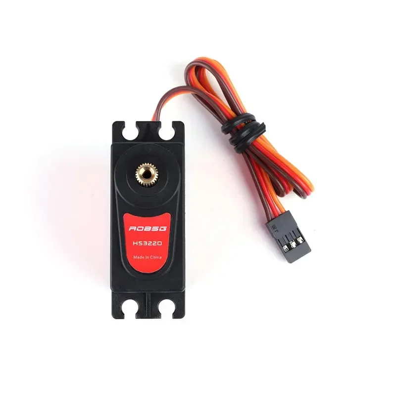 HS3220 20KG engrenage entièrement métallique étanche Servo Standard avec pièces de bras pour voiture RC camion Robot bateau pièces d'avion