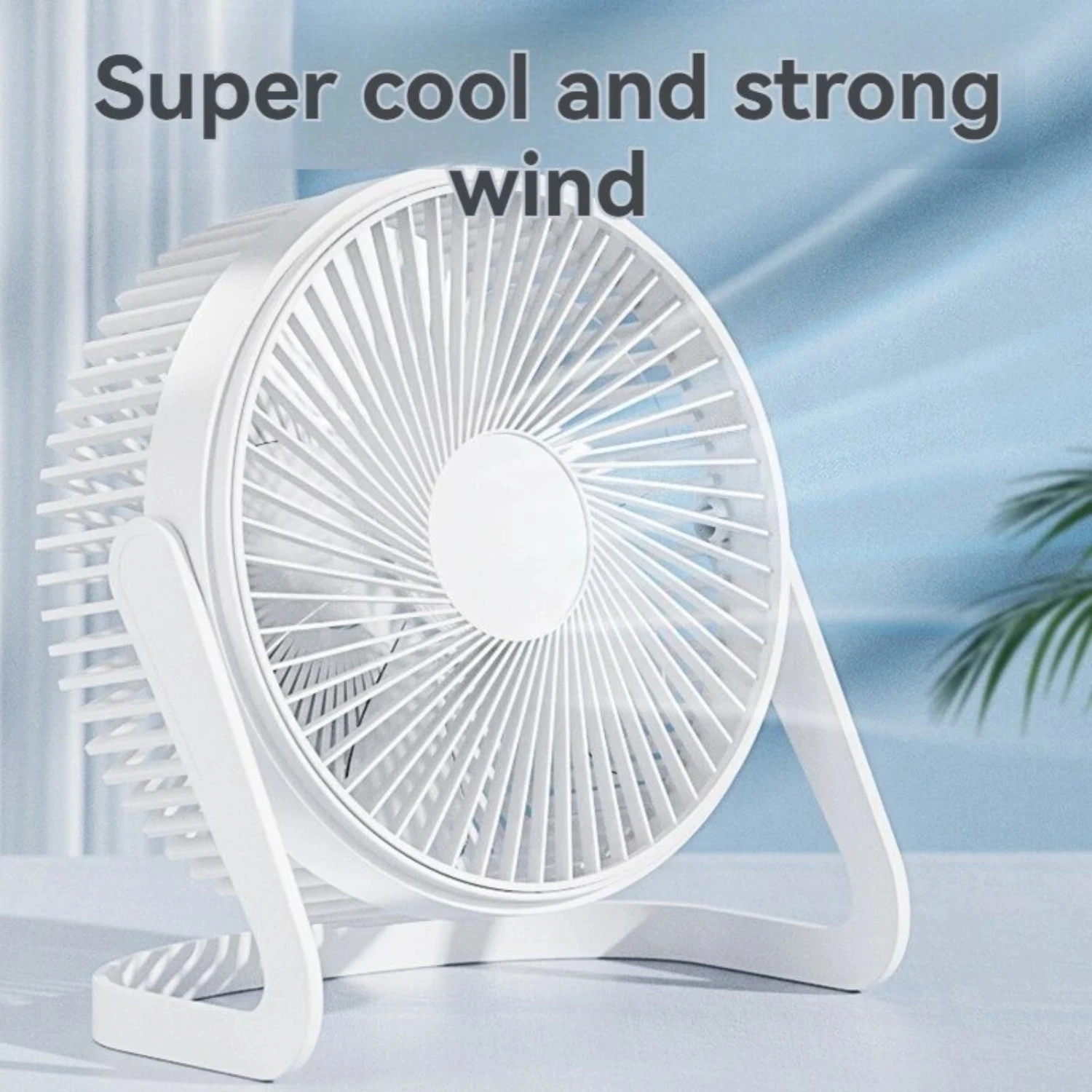 

Portable, Quiet, and Small Mini USB Desktop Fan with Three Adjustable Wind Speed Settings - Ideal for Female Dorm Use - Degrees