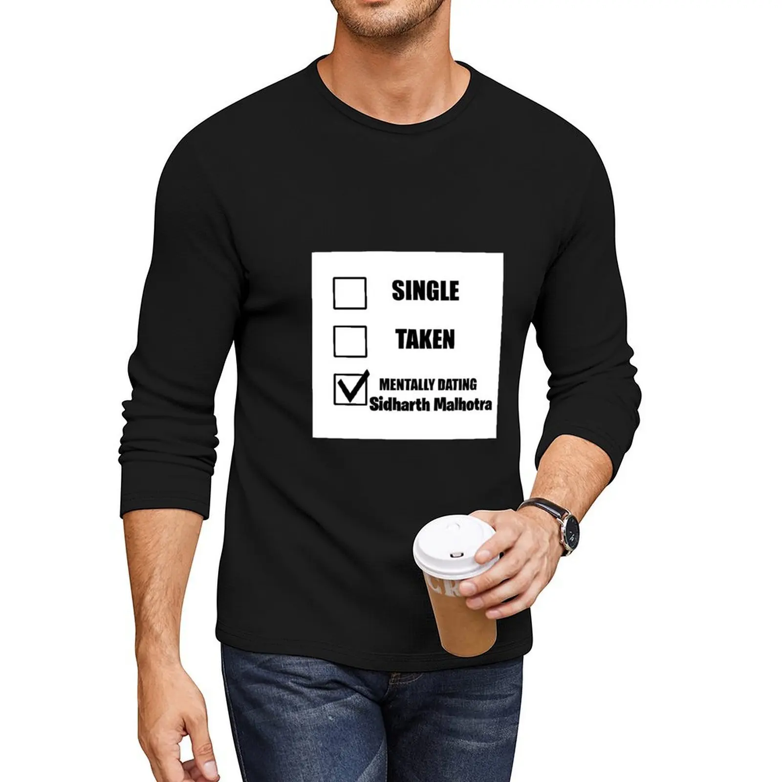 

Mentally Dating Sidharth Malhotra Long T-Shirt customized t shirts funny t shirts anime clothes custom t shirt mens shirts