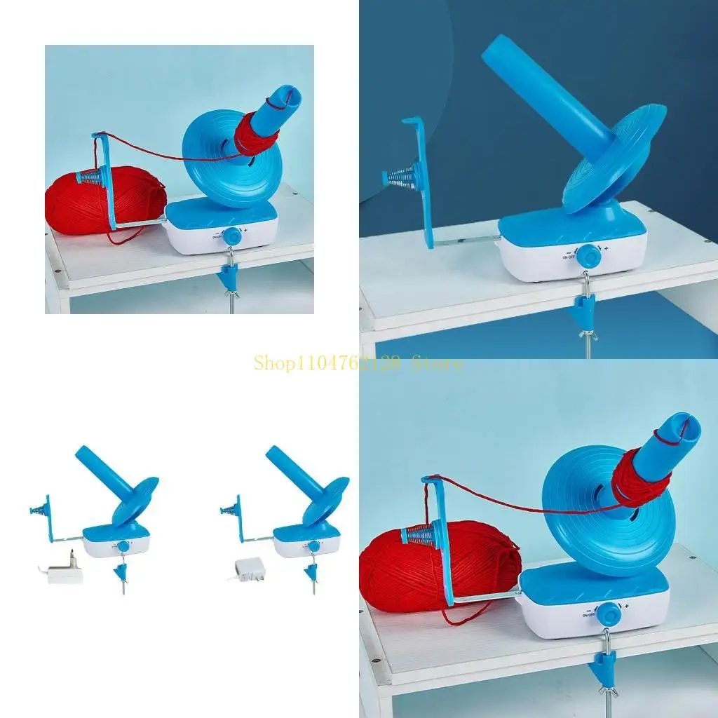 

Yarn Cake Winder Electric Yarn Spinner Yarn Winder Easy to Install Weaving Tool best sale