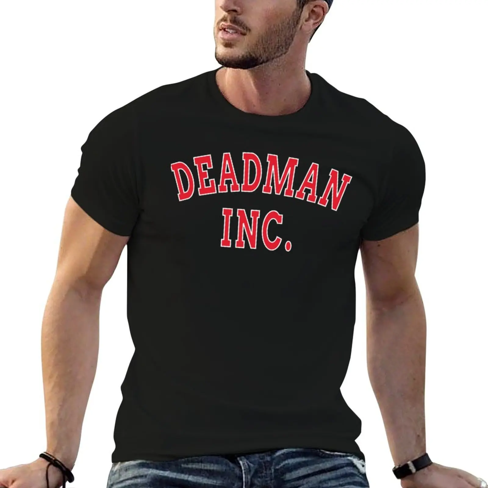 

DEADMAN INC. Classic Essential T-Shirt cotton t shirt pack t shirts for man cotton T-Shirt