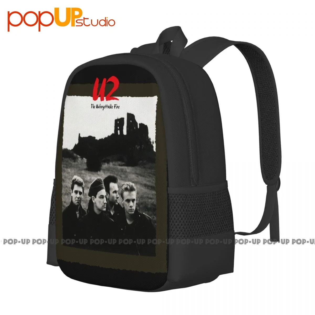 Ched By Anvil U2 The Unforgettable Fire 1985 Tour Bono Backpack Large Capacity Softback Clothes Backpacks