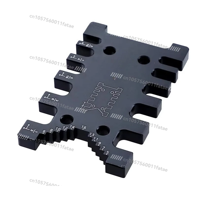 

Router table saw aluminum alloy step depth gauge