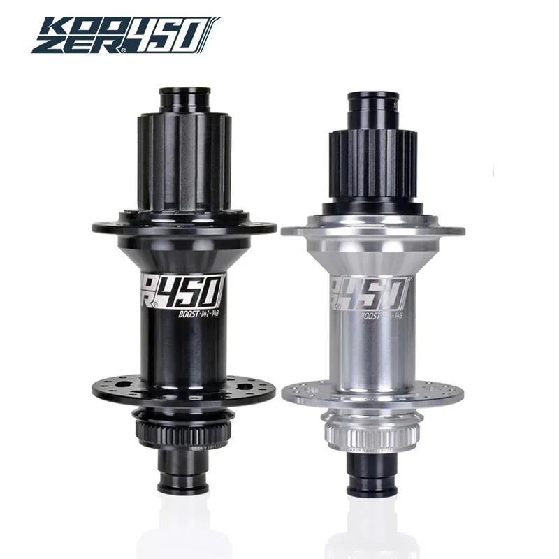 

Koozer 450 Center Lock J-bend Boost Rear Hub 5x141mm 12x148 Bike Parts MTB Bicycle Hubs HG XD MS 8-12s 32 Hole Cr-Mo Steel Axl