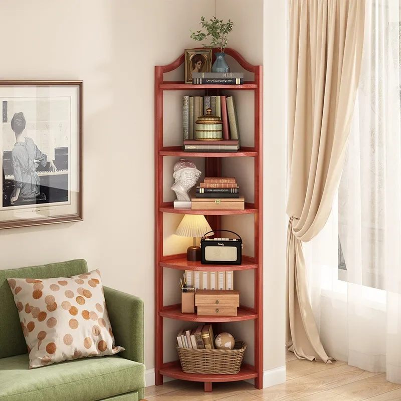 Corner Cabinet Triangle Corner Cabinet Indoor Shelf Shelf Living Room Floor Locker Modern Simple Storage Rack