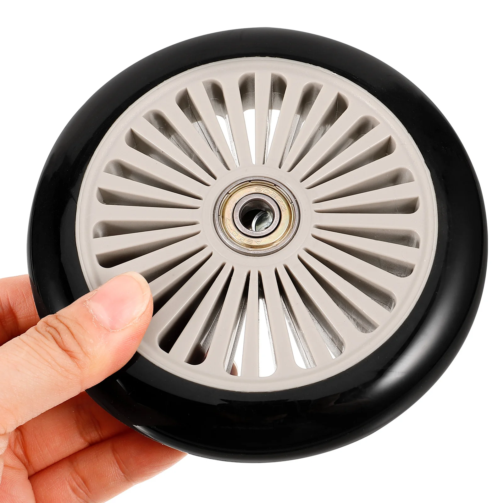 Ruedas universales para patinete, 2 uds., larga vida útil, fácil de instalar, resistentes al desgaste para repuesto de rueda Universal para acrobacias y patadas