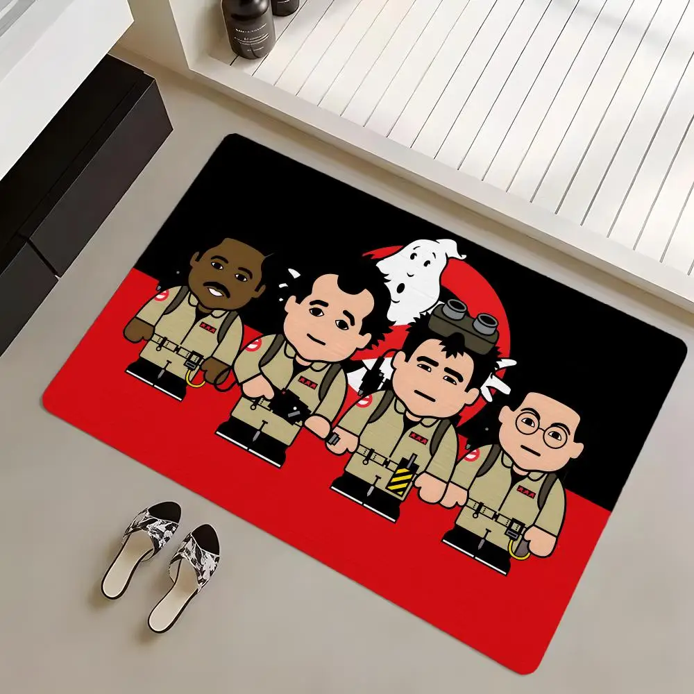 Floor Mat Diatomite Bath Mat, Quick Dry, Absorbent, Multi-Scene Mat Movie G-Ghostbusters